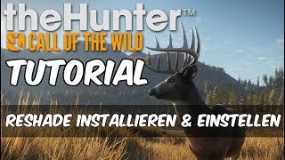 thehunter Call of the Wild Reshade Tutorial  Installation amp Einstellungen Deutsch [upl. by Namien]