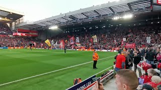 Amazing sound  Allez Allez Allez before Liverpool Villarreal CL Semi Final [upl. by Daub]