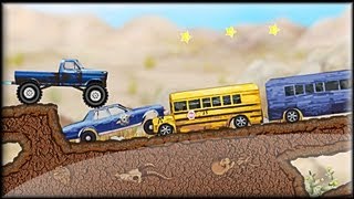 Monster Truck Trip 2  Game preview  gameplay [upl. by Pincince]