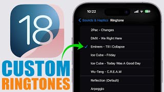 iOS 18  Set ANY Song as Ringtone on iPhone [upl. by Einnod]