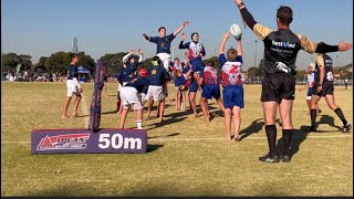 South African Primary School Rugby  Bryanston Primary School vs Laerskool Fontainebleau sarugby [upl. by Yks]