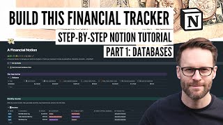 A Financial Notion My Financial Tracker Build  Stepby Step Notion Tutorial [upl. by Camala736]