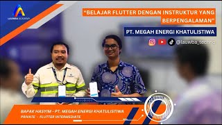 Testimoni Bapak Hasyim  Training Private Flutter Intermediate [upl. by Eniarrol]