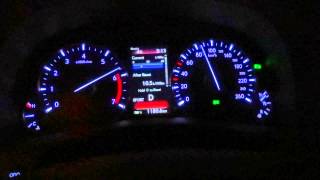 2016 Lexus GS 200t Acceleration Test 0100 kmh 060 mph on wet [upl. by Haron]