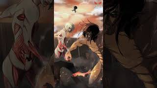 ⚖️ CUÁNTO PESA UN TITÁN CAMBIANTE ⚖️ attackontitan shorts [upl. by Harhay]