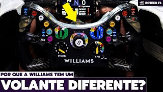 Por que a WILLIAMS tem o VOLANTE DIFERENTE [upl. by Nylrak]