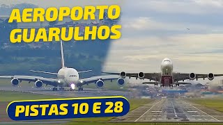 SBGR LIVE 1028  Câmera AO VIVO 24H do Aeroporto Internacional de Guarulhos  GRU Airport [upl. by Eiramacissej]