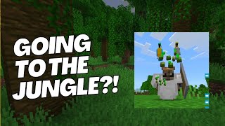 Adventure Awaits Exploring the Jungle in Minecraft [upl. by Krystin793]