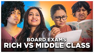 Board Exams  Rich Kids Vs Middle Class Kids  Captain Nick [upl. by Anoif]