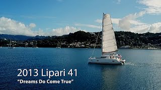 2013 Fountaine Pajot Lipari 41 Walk Through [upl. by Tav537]