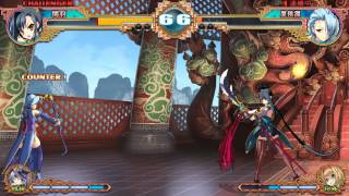 Shin Koihime Musou Otome Taisen ★ Sangokushi Engi vs Gameplay [upl. by Narod388]