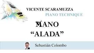 Scaramuzza Piano Technique  Octavas 5  Mano quotaladaquot [upl. by Hna511]