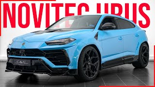 BLUE LAMBORGHINI URUS ESTESO  Widebody Lamborghini in Detail [upl. by Nahgeem]