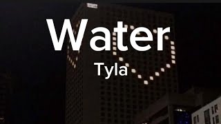 Tyla Water lyrics [upl. by Aonehc]