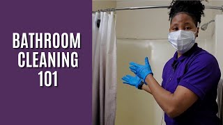 Cleaning Bathroom Like A Pro Bathroom Cleaning A Step By Step Guide [upl. by Aneehsal]