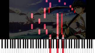 Escaflowne  Yakusoku Wa Iranai Piano Cover [upl. by Kristel394]