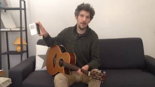 Comment accorder sa guitare facilement avec son smartphone [upl. by Hopfinger]