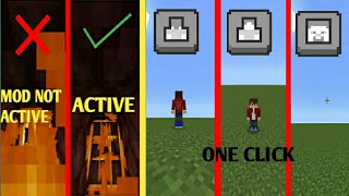 low fire modone click camera angle and gamemode change mod for Minecraft 121 [upl. by Hayyifas]