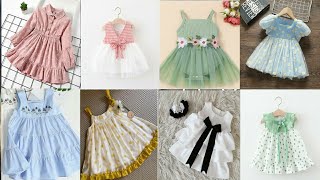 Baby girls frocks design💕 21frocks design for babys girls kidsclothdesign kidsclothinghaul [upl. by Notreve390]