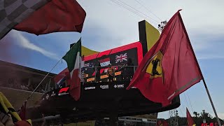 F1 Monza 2024  Full podium ceremony  Italian GP [upl. by Ineslta]