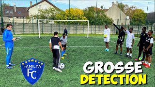 PREMIERE DETECTION POUR LE FC FAMILYA JUNIOR  FOOTBALL TECHNIQUE ET FRAPPE [upl. by Ahseikal268]