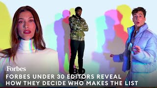 How To Increase Your Chances Of Getting On The Forbes Under 30 List From The Editors Who Create It [upl. by Rehpotsrik]