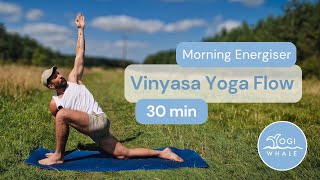 Vinyasa Yoga Flow  Morning Energiser  30 minutes [upl. by Lucic]