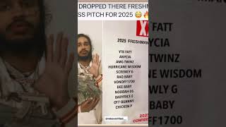 MILWAUKEE RAPPER CHICKEN P XXL FRESHMAN 2025 WHAT YALL THINK [upl. by Eednar]