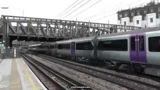 Unbranded Heathrow Express Liveried Class 360 passes Royal Oak Station [upl. by Husein]