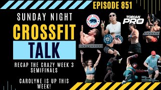 Sunday Night CrossFit Talk  Who Punched their Tickets to the CrossFit Games [upl. by Abbe]