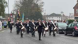 Remembrance Sunday Parade  Cippenham 2024 [upl. by Ralaigh]