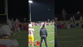 Christ the King vs San Jacinto HS football 102524 part 4 [upl. by Anetsirhc620]