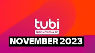 Free Movies Tubi November 2023 [upl. by Lilas]