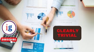 What is Clearly Trivial in Audits [upl. by Aivan]