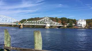 Haddam CT Swing Bridge [upl. by Bevan]