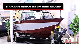 Starcraft Fishmaster 210 Walk Around  Hully Gully London [upl. by Lanita85]