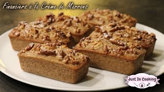 Recette des Financiers à la Crème de Marrons [upl. by Sihon]