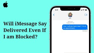 Will iMessage Say Delivered If Blocked 2023 on iPhone [upl. by Ecirtnahc]