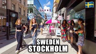 Sweden Stockholm 4K  July 2023 🇸🇪 [upl. by Aihsoem]