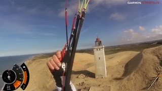 Rubjerg Knude Lighthouse Paragliding Denmark [upl. by Umeh]