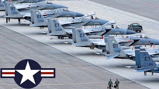 US Air Force Powerful fighter jets during Northern Edge military exercises in Alaska [upl. by Jollanta]