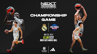 Euroleague Basketball ADIDAS NEXT GENERATION TOURNAMENT Finals Championship Game [upl. by Latsryc]