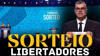 LIBERTADORES 2024  Definição da FASE DE GRUPOS  Os potes e as chaves do SORTEIO [upl. by Jerrylee110]