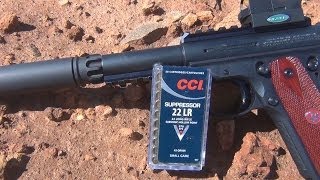 CCI SUPRESSOR AMMO REVIEW [upl. by Atnoid]