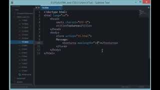 HTML and CSS Tutorial 15 Textarea [upl. by Zebapda152]