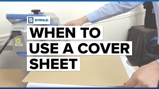 Heat Press Tip When to Use a Cover Sheet [upl. by Nolahs]