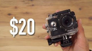 20 4k Action Cam Review  Is it Worth it  20 GoPro  4K [upl. by Jump]