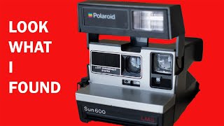 Polaroid Sun 600 Will It Work After 20 Years [upl. by Havelock656]