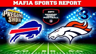 Bills vs Broncos Pregame Show Live  2023 Week 10 MNF [upl. by Nahtonoj]