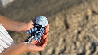 tutorial a crochet JELLYFISH part 2 [upl. by Arihsan800]